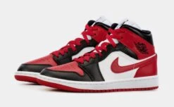 Air Jordan 1 Retro Mid Womens Lifestyle Shoes (Red/Black) 9 Air Jordan 1 Retro Mid Womens Lifestyle Shoes (Red/Black) -LittleFeet Hub Shop e7d3bf7260f83720f02faa08156bdc22
