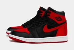 Air Jordan 1 Retro Hi OG Satin Bred Womens Lifestyle Shoes (Black/Red) Free Shipping -LittleFeet Hub Shop f58c06135c65c6200edf85f17a35df77