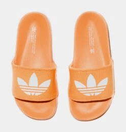 ADIDAS Adilette Lite Slides Womens Sandals (Orange) -LittleFeet Hub Shop f5d68e7fd871faac3dcbfde56ce814ac a328b8c2 aa90 4b97 934e 37c4bb395606