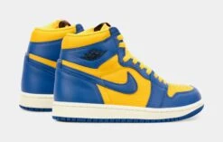 Air Jordan 1 Retro High OG Reverse Laney Womens Lifestyle Shoes (Yellow/Blue) Free Shipping -LittleFeet Hub Shop f75bf70dc2e289df3c74a3a2dea27529