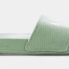 ADIDAS Adilette Lite Slides Womens Sandal (Green/White)