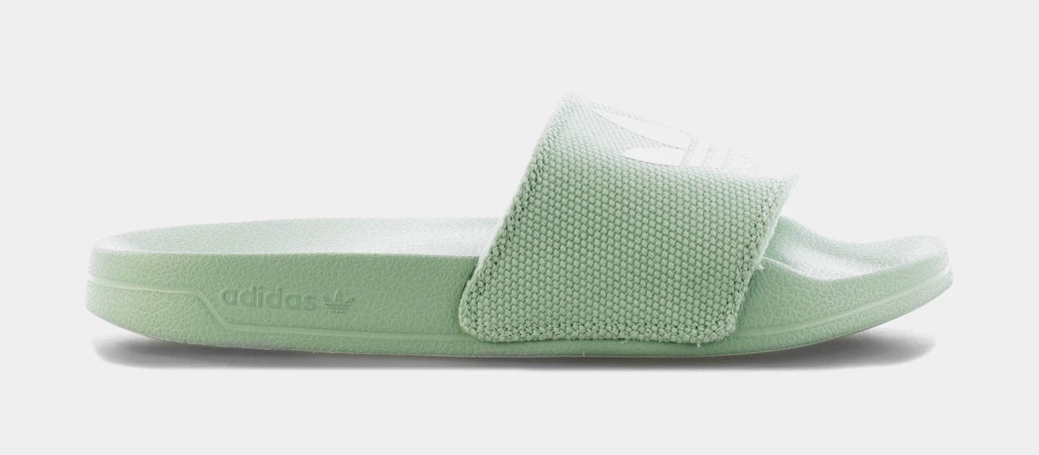 ADIDAS Adilette Lite Slides Womens Sandal (Green/White) 1 ADIDAS Adilette Lite Slides Womens Sandal (Green/White)